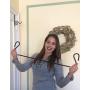 Things Made Easy Bedding Over-Door Hanger for Storage and Organization Holds Twin to King