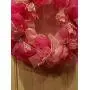 PINK PRINCESS DECO MESH WREATH WITH TIARA AND PEARLS - FREE SHIPPING - WREATH HANGER INCLUDED