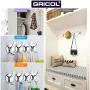 Gricol Robe Towel Coat Hooks Adhesive Wall Hanger
