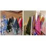 DurReus Strong Stainless Steel Laundry Drying Rack Clothes Hanger with 10 Clothespins Indoor Space Saver Hanging Clothing Organizer Mitten Sock Hangers