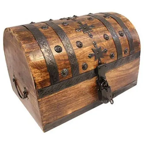 Well Pack Boxes Pirate Treasure Chest 16 Well Pack Boxes Pirate Treasure Chest 16