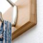 CHAOYANG Coat rack Creative hook wall hanging Clothes hook wall hanger Clothes hook behind the door Bathroom wall hook (Size : F)