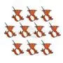 Highcraft HBE-CP12-10 Bell Hanger Copper Coated Steel, 1/2 in. 10 Pack