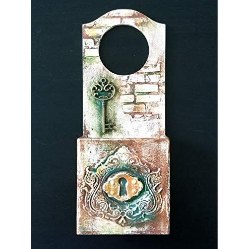 Handmade Wood Crafted Cell Phone Hanger, Gift, Door Hanger