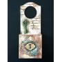 Handmade Wood Crafted Cell Phone Hanger, Gift, Door Hanger