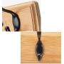 coat rack Creative Wall Hanger Wall Hanger Hook Wall Coat Rack Bedroom Hanger Door Hanger Clothes Hanger (Size : 61cm)