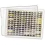 Elizabeth Ward Bead Storage Solutions: 82-Piece Tiny Container Storage Tray ? Bead Organizer with 78 Tiny Containers, a Tray and Lid for Beads and More Elizabeth Ward Bead Storage Solutions: 82-Piece Tiny Container Storage Tray ? Bead Organizer with 78 Tiny Containers, a Tray and Lid for Beads and More