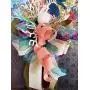 Mermaid Wreath, Nautical Wreath, Seashore Inspired, Beach House Wreath, Summer Decor, Mermaid Decor, Mermaid Door Hanger, Everyday Wreath