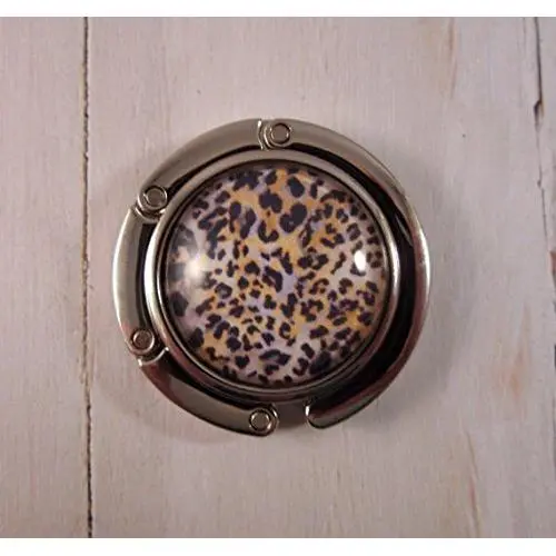 Leopard Animal Print Purse Hook or Handbag Hanger Leopard Animal Print Purse Hook or Handbag Hanger