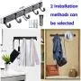 Coat Hooks Wall Hooks for Hanging Coats Towel Hooks for Bathroom Wall Adhesive Coat Rack Wall Mount Black Coat Hooks Wall Hooks for Hanging Coats Towel Hooks for Bathroom Wall Adhesive Coat Rack Wall Mount Black