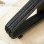 LFSHYP Clothes Hangers 10PCS Wet Or Dry Adult Black Multifunctional Plastic Clothes Hangers for Ladies Clothes Dress