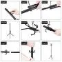 LENTIA Standing Entryway Coat Rack Hall Tree Black Coat Rack with 12 Hooks Free Standing for Umbrella Hat Jacket Hanger Holder Metal and Black LENTIA Standing Entryway Coat Rack Hall Tree Black Coat Rack with 12 Hooks Free Standing for Umbrella Hat Jacket Hanger Holder Metal and Black