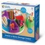 Learning Resources Create-a-Space Storage Center, Bright Colors, Classroom Craft Keeper, 10 Piece set