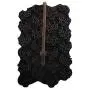 Indianshelf Handmade 1 Artistic Vintage Brown Wooden Block Coat Hooks Hangers/Hooks for Hanging