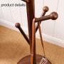 DZWLYX Solid Wooden Coat Rack Entryway Hall Bedroom Stand Tree Rack 72.4x17.7inch for Clothes Hat Handbag Jacket Scarf Hanger 8 (Color : Style 5) DZWLYX Solid Wooden Coat Rack Entryway Hall Bedroom Stand Tree Rack 72.4x17.7inch for Clothes Hat Handbag Jacket Scarf Hanger 8 (Color : Style 5)