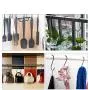 30 Pack Black S Hooks Steel S Hanging Hooks Heavy Duty S Hanger Hook Metal Kitchen Pot Rack Hooks Closet Hooks Plants Hooks for Hanging Pot, Pan, Cups, Plants, Bags, Jeans, Towels 30 Pack Black S Hooks Steel S Hanging Hooks Heavy Duty S Hanger Hook Metal Kitchen Pot Rack Hooks Closet Hooks Plants Hooks for Hanging Pot, Pan, Cups, Plants, Bags, Jeans, Towels