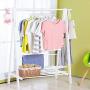 Portable Collapsible Rotating Anti-skid Drying Rack Plastic Cloth Hanger Support