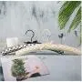 10 Pcs Fancy Gold Black Lace Fabric Padded Hanger for Wedding Dress, Beautiful Lace Satin Clothes Coats Hanger Rack for Bride Random Color 10 Pcs Fancy Gold Black Lace Fabric Padded Hanger for Wedding Dress, Beautiful Lace Satin Clothes Coats Hanger Rack for Bride Random Color