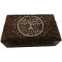 vrinda Wooden Storage Boxes Tree of Life- Natural Color vrinda Wooden Storage Boxes Tree of Life- Natural Color
