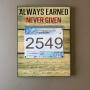 Race Medal Holder and Bib Hanger/Athletic Medal Hanger - ALWAYS EARNED NEVER GIVEN. Wood Wall Mounted Medal Organizer with Pocket to Display Race Bib. CUSTOMIZATION Available