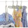 Lioder Nine Holes Hanger Multifunctional Hanger Dry and Wet Clothes Non-Slip Hanger Suit Hangers