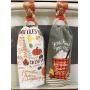 Pumpkin Spice 100% cotton Plush Hand towel with removable Hanger Handmade by me