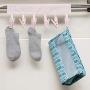 MEA HH Clothes Pins 2 Pack Travel Hangers Foldable Clothespins Hanger Clips