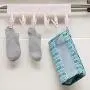 MEA HH Clothes Pins 2 Pack Travel Hangers Foldable Clothespins Hanger Clips