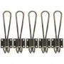 5Pcs/Set Bronze Vintage Coat Hooks Wall Hanging Hanger Pegs Clothes Keys Caps Holder Home Kitchen Bathroom by Xiaolanwelc 5Pcs/Set Bronze Vintage Coat Hooks Wall Hanging Hanger Pegs Clothes Keys Caps Holder Home Kitchen Bathroom by Xiaolanwelc