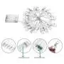 Glintee Photo Clip String Lights,20 LED Fairy String Lights with Clips for Hanging Photo, Cards, Bedroom Indoor Decor Party Wedding Decorations Battery Operated(Warm White)