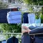 MEIYIN 10pcs Heavy Duty Chrome Stainless Steel Coat Jacket Clothes Hangers Outdoor Drying Rack with Hooks