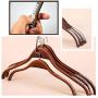 Chuiouy 40Pcs Silicone Anti Slip Strip Hangers Clothes Hangers Rack Pad Hanger Accessories