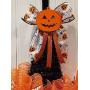 Pumpkins & Witches Halloween Orange Black Deco Mesh Door Decor - FREE SHIPPING - WREATH HANGER INCLUDED Pumpkins & Witches Halloween Orange Black Deco Mesh Door Decor - FREE SHIPPING - WREATH HANGER INCLUDED