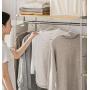 HongTeng Hanger Clothes Hanging Dry Home Simple Clothes Hanging 3 Pack (Size : 12)
