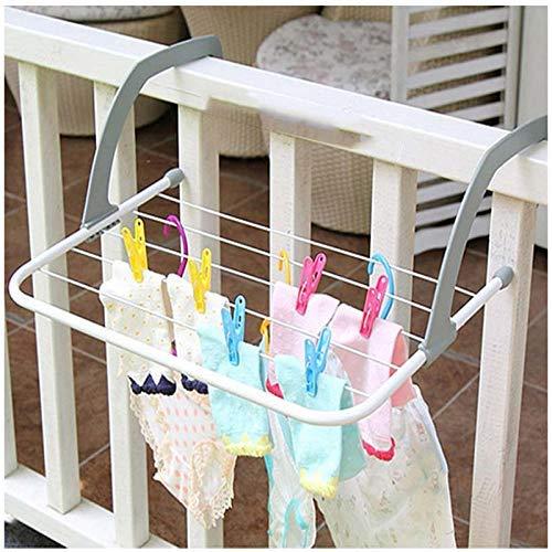DNJKSA Collapsible Towel Clothes Hanger Heat-Resistant Hanging Type Multi-Purpose Radiator Clothes-Horse & Creative Home