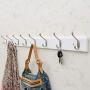 CHAOYANG Coat rack Creative hook wall hanging Clothes hook wall hanger Clothes hook behind the door Bathroom wall hook (Size : F)