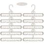HJYPYJ Magic Hanger,Rotate Multifunction Magical Hangers,Tasteless PP Hanger,Space-Saving Organizer Hangers, Vertical Suspension/Gray / 30x18cm