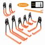 Chasstoo Garage Storage Hooks and Hangers, Heavy Duty Ladder Hooks, Tool Hangers for Shed Garage Wall, Utility Hanging Hooks for Garden, Bike and Bulky Items with a Carpenter Pencil (8-Pack) Chasstoo Garage Storage Hooks and Hangers, Heavy Duty Ladder Hooks, Tool Hangers for Shed Garage Wall, Utility Hanging Hooks for Garden, Bike and Bulky Items with a Carpenter Pencil (8-Pack)