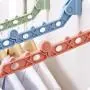 Hoocozi 3Pcs Foldable Travel Laundry Over-The-Door Hanging Socks/Pants/Baby Clothes/Towel/Rags/Dress/Bra/Skirt/T-Shirt/Socks Plastic Drying Rack/Hanger