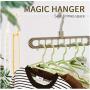 10pcs Random Color 9 Hole Storage Organization Clothes Hanger Rack Space Saver Organizer Clothing Hook Magic Hanger Closet Organizer Space Save 10pcs Random Color 9 Hole Storage Organization Clothes Hanger Rack Space Saver Organizer Clothing Hook Magic Hanger Closet Organizer Space Save