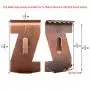 Metal Brick Hanger Brick Wall Clips Hooks Fastener Clips Fits Brick 2.24 inch to 2.5 inch in Height for Hanging Pictures (2)