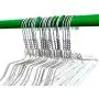 Homeneeds Inc 50 Silver Wire Hangers 18" Clothes Hangers, 14 Gauge Strong (50, Silver) Homeneeds Inc 50 Silver Wire Hangers 18" Clothes Hangers, 14 Gauge Strong (50, Silver)