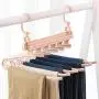 HJYPYJ Magic Hanger,Household 6 in 1 PP Folding Hanger,Multi-Layer Storage Trouser Hangers,Space-Saving Organizer Hangers, Sturdy/Gray / 3 pcs HJYPYJ Magic Hanger,Household 6 in 1 PP Folding Hanger,Multi-Layer Storage Trouser Hangers,Space-Saving Organizer Hangers, Sturdy/Gray / 3 pcs
