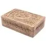 KayJayStyles Hand Carved Pentagram Wooden Storage Boxes (Large, Star) KayJayStyles Hand Carved Pentagram Wooden Storage Boxes (Large, Star)