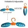 Onefeng Sports Foldable Wet Suit Hanger Wide Dry Vented Hanger for Surfing Scuba Diving Hanger(2 Pack)