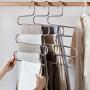 STAR-FLY S-Shape Pants Hanger Multi Layer Slack Trouser Hanger Space Saving Clothes Hanger for Pants Jeans Scarf Closet Storage Organizer(4-Pack) STAR-FLY S-Shape Pants Hanger Multi Layer Slack Trouser Hanger Space Saving Clothes Hanger for Pants Jeans Scarf Closet Storage Organizer(4-Pack)