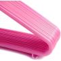 HANGERWORLD 18 Pink 11.4inch Kids Baby Infant Toddler Plastic Pant Bar Garment Clothes Coat Hangers