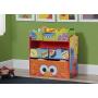 Delta Children 6-Bin Toy Storage Organizer, Sesame Street