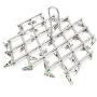 HDWY Stainless Steel 35 Clips Folding Underwear Hanging Bra Sock Laundry Hanger Drying Clothes Rack Dryer