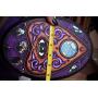Large Mystic Eye Ouija Inspired Planchette Holo Moon Phase Hand Made 3 Hook Jewelry Key Hanger Organizer